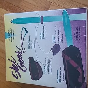 Ski Gear.  5 ski accessoeies.  Purple n black.